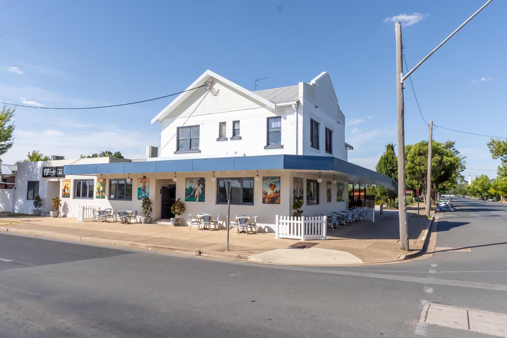 Sportsmens Club Hotel Wagga Wagga Buitenkant foto