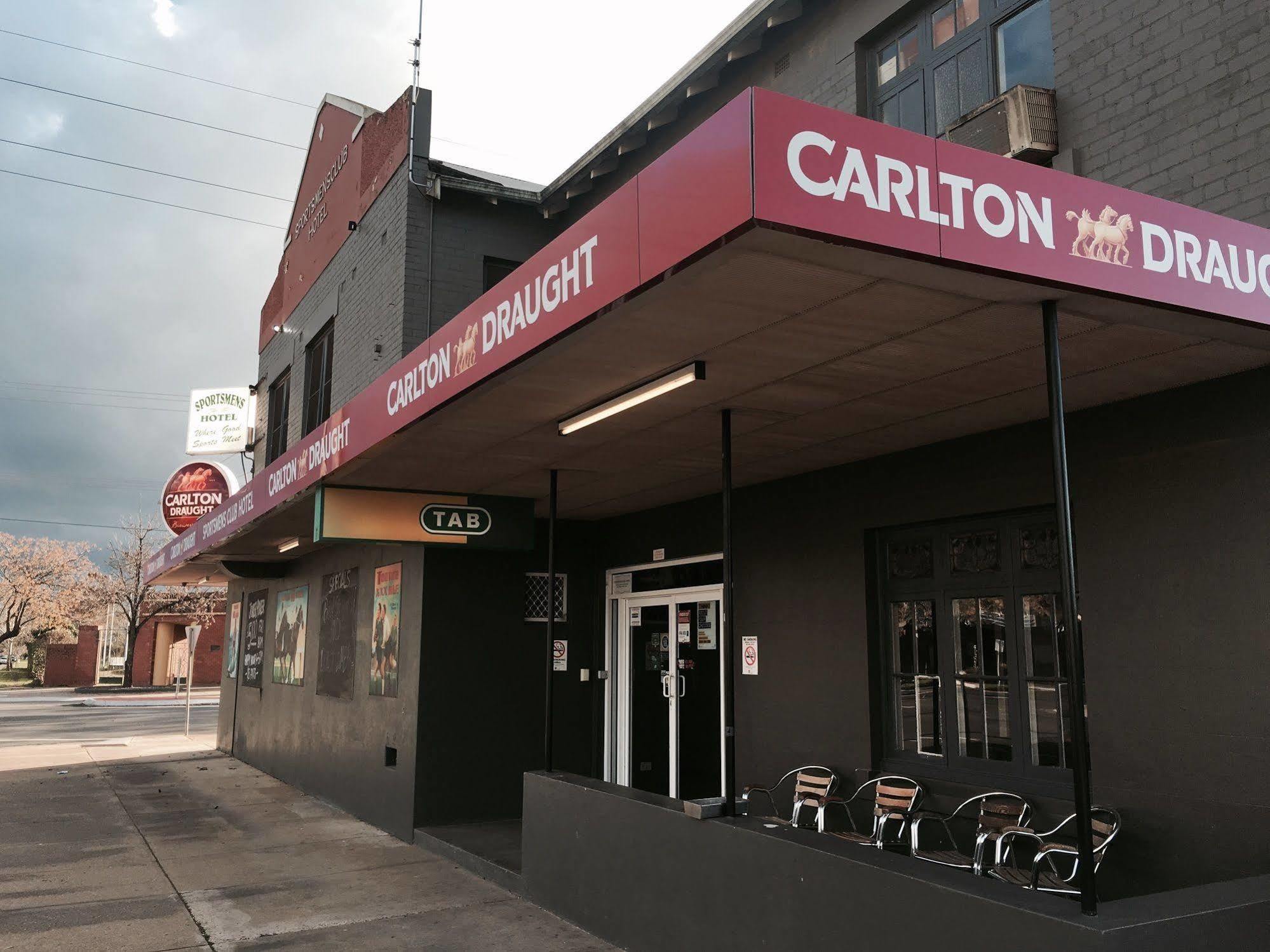 Sportsmens Club Hotel Wagga Wagga Buitenkant foto